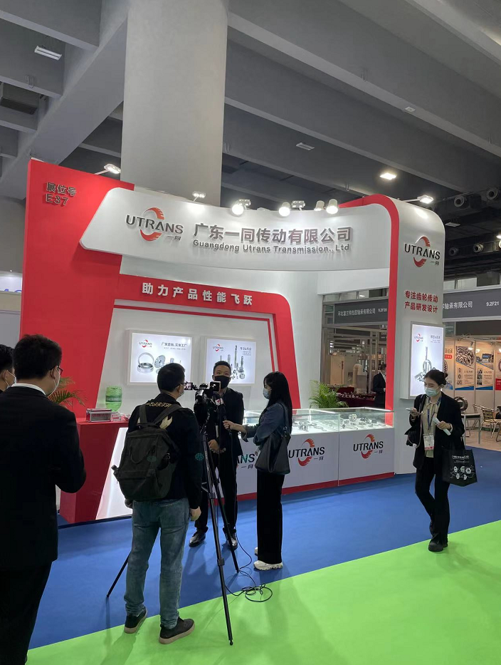 一同傳動(dòng)接受廣東電視臺(tái)采訪(fǎng)，2022廣州國(guó)際工業(yè)自動(dòng)化展會(huì)